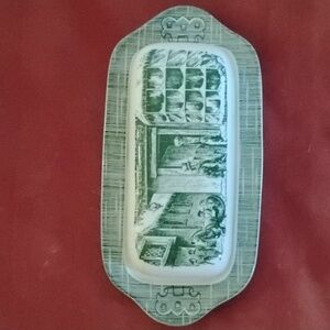 Royal China The Old Curiosity Shop Butter Dish